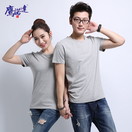 白色超爽蘭精棉圓領(lǐng)衫ID1636-9