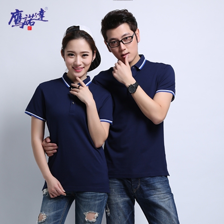 果綠電腦提花領(lǐng)天麻纖維棉Polo衫ID6122-7