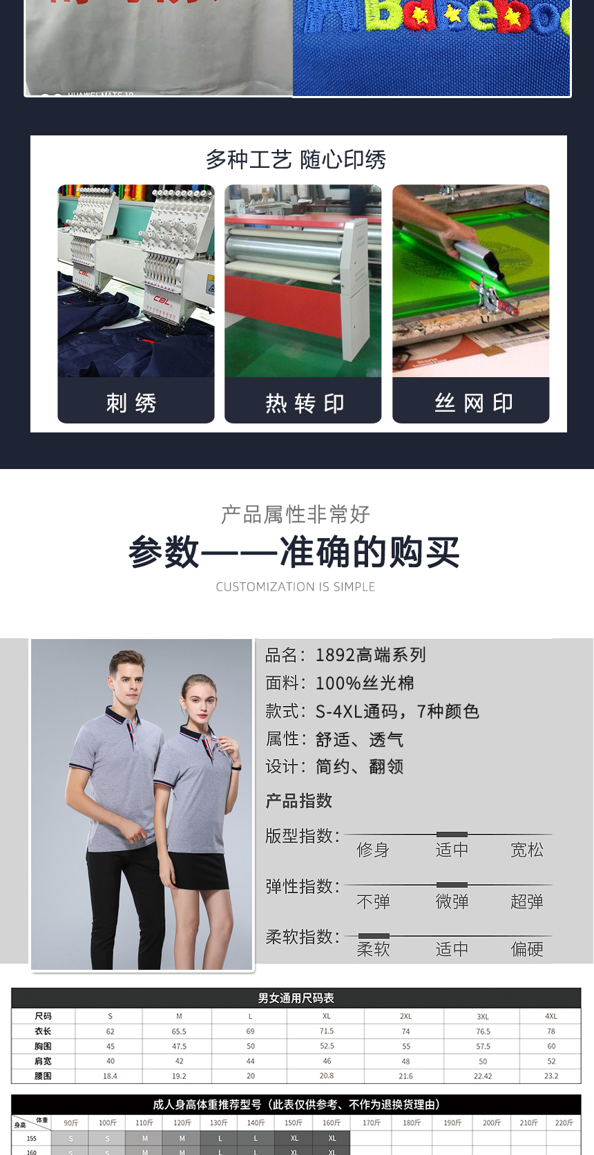 蘇州t恤衫詳細(xì)參數(shù) 蘇州t恤衫詳細(xì)參數(shù)