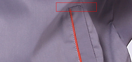 袋口套結(jié)加強(qiáng)。