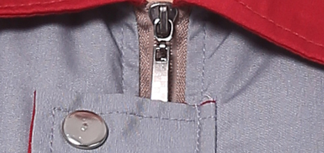 2.75mm金屬拉鏈。